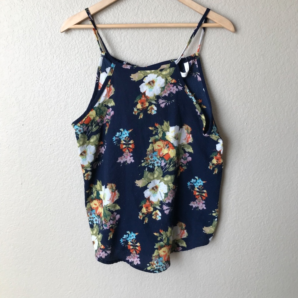 Women's Floral Tank Blouse